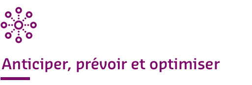 Anticiper, prévoir et optimiser